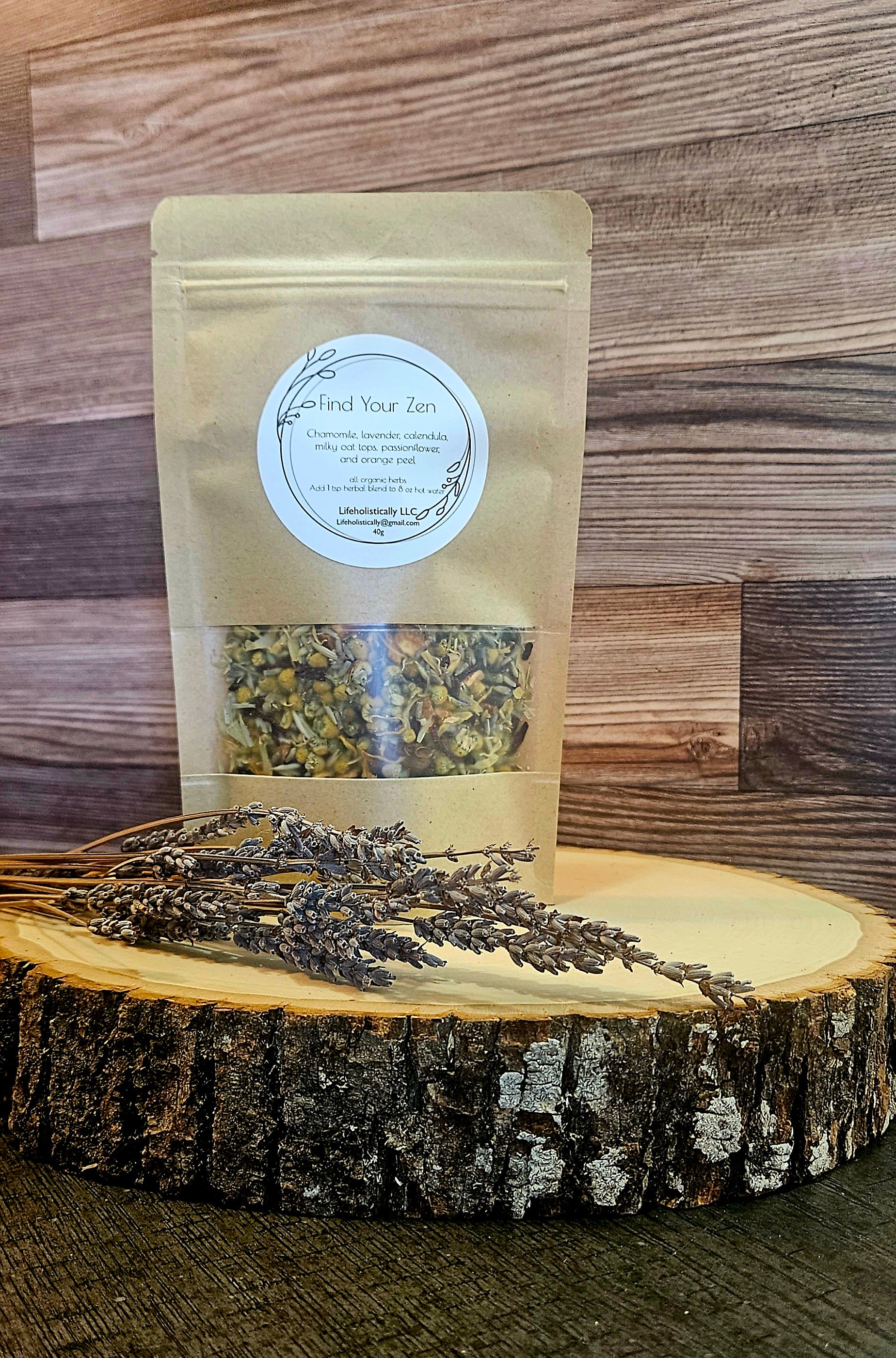 Find Your Zen Tea Blend Front