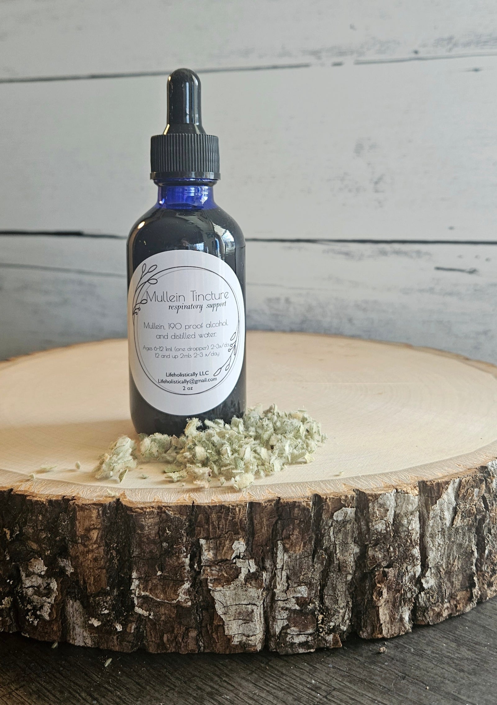 mullein herbal tincture front