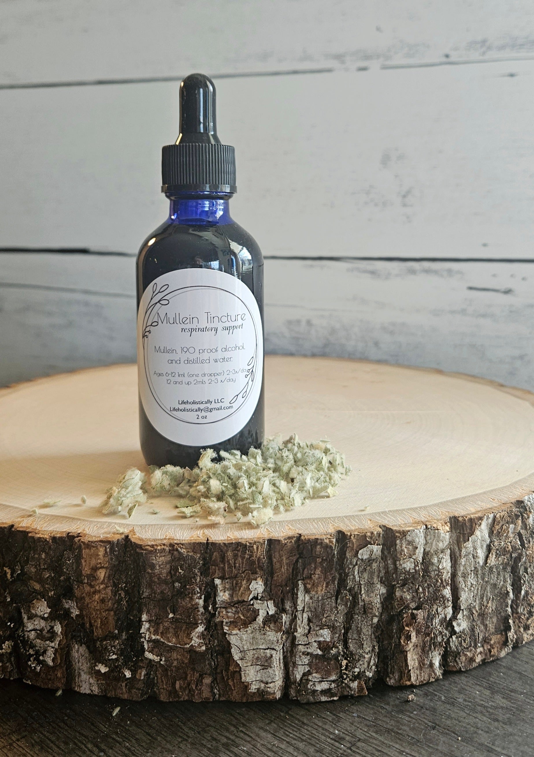 mullein herbal tincture front