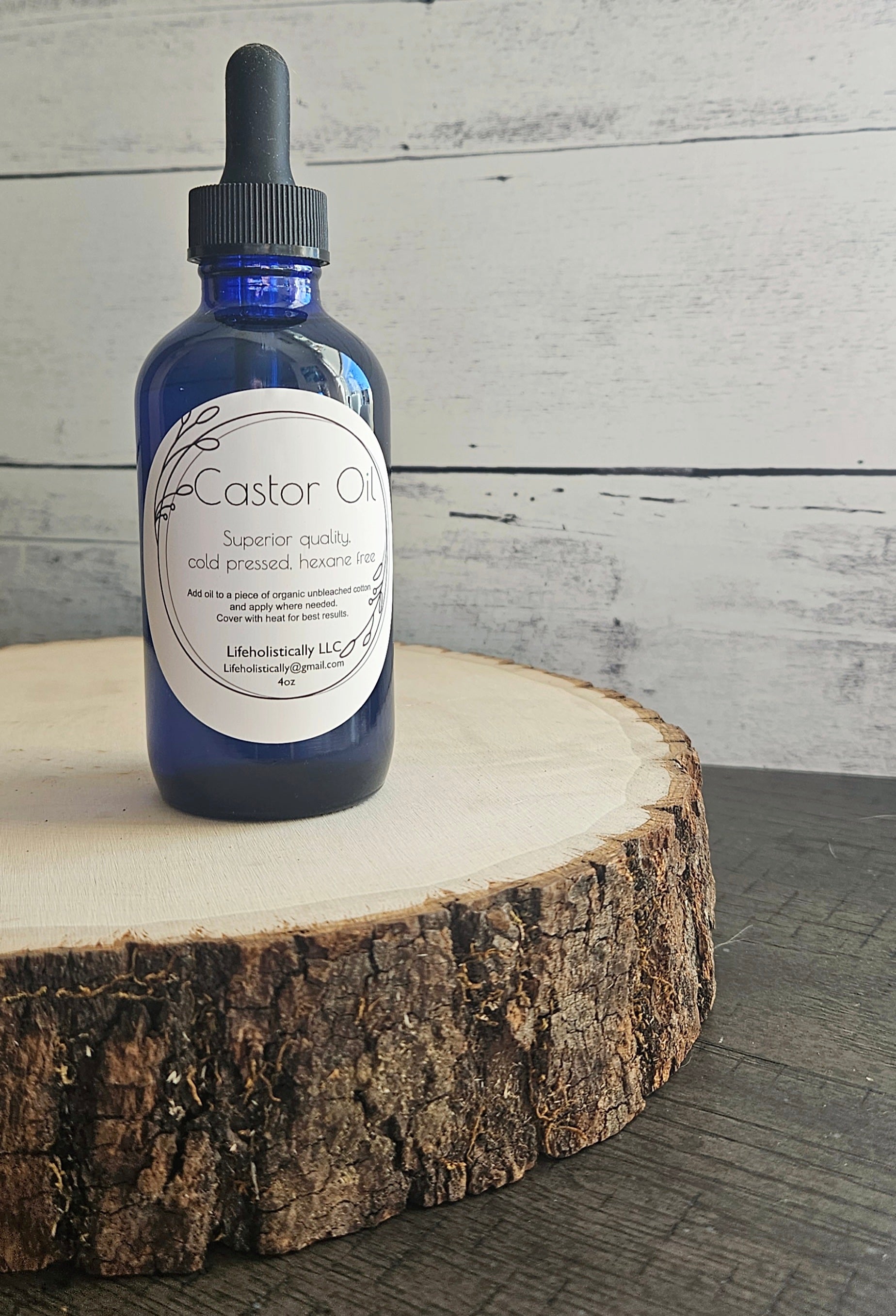 Pure Castor Oil front