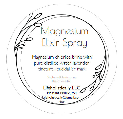 Genuine Zechstein Magnesium Elixir Spray with Lavender